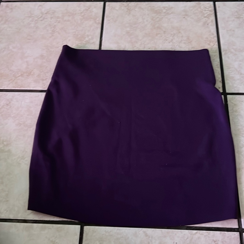 Purple skirt